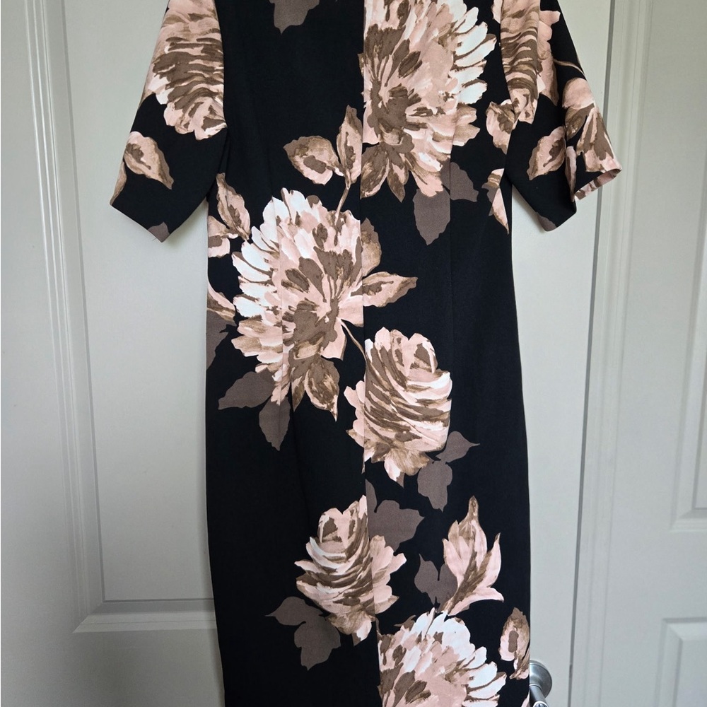 Floral Black Dress - Picture 2 of 3